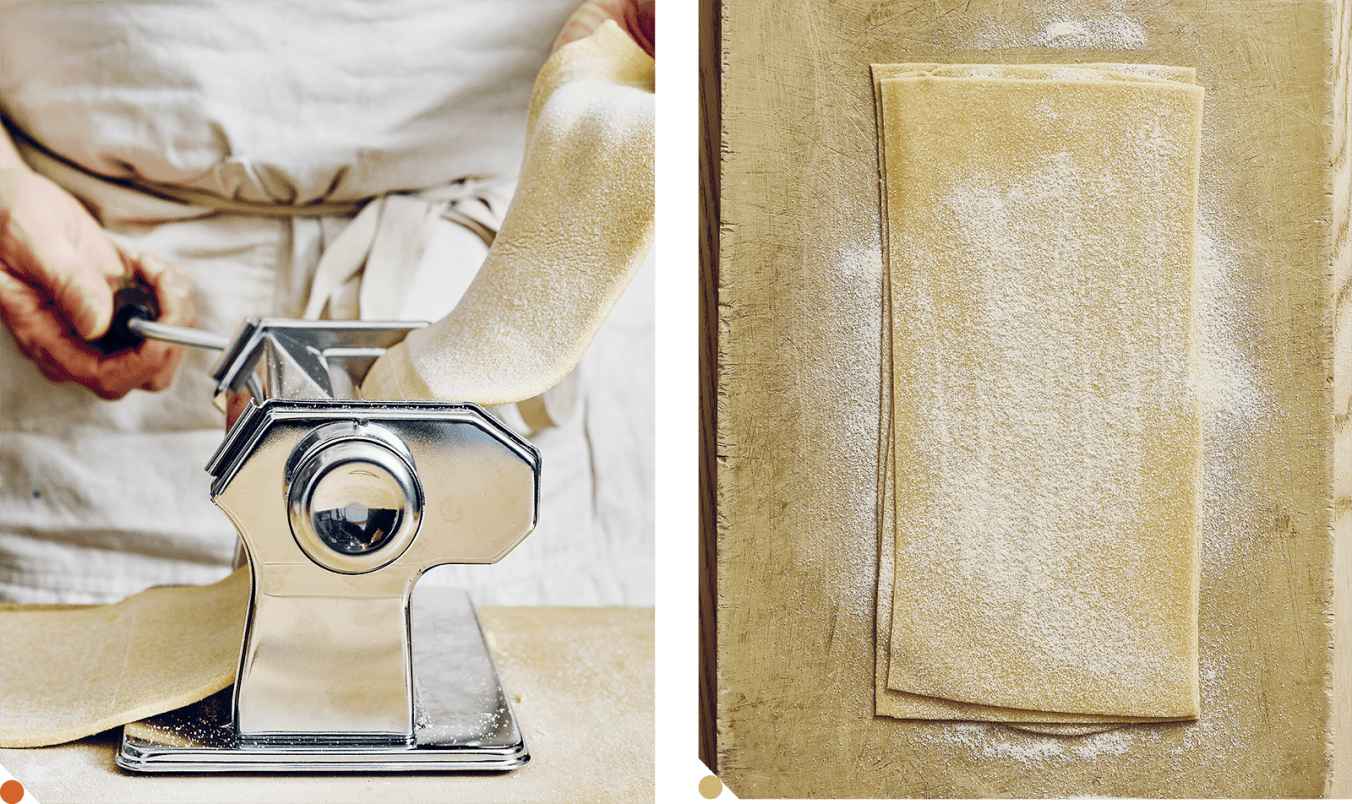 Whole Wheat Dough for Tagliatelle and Other Long Pastas