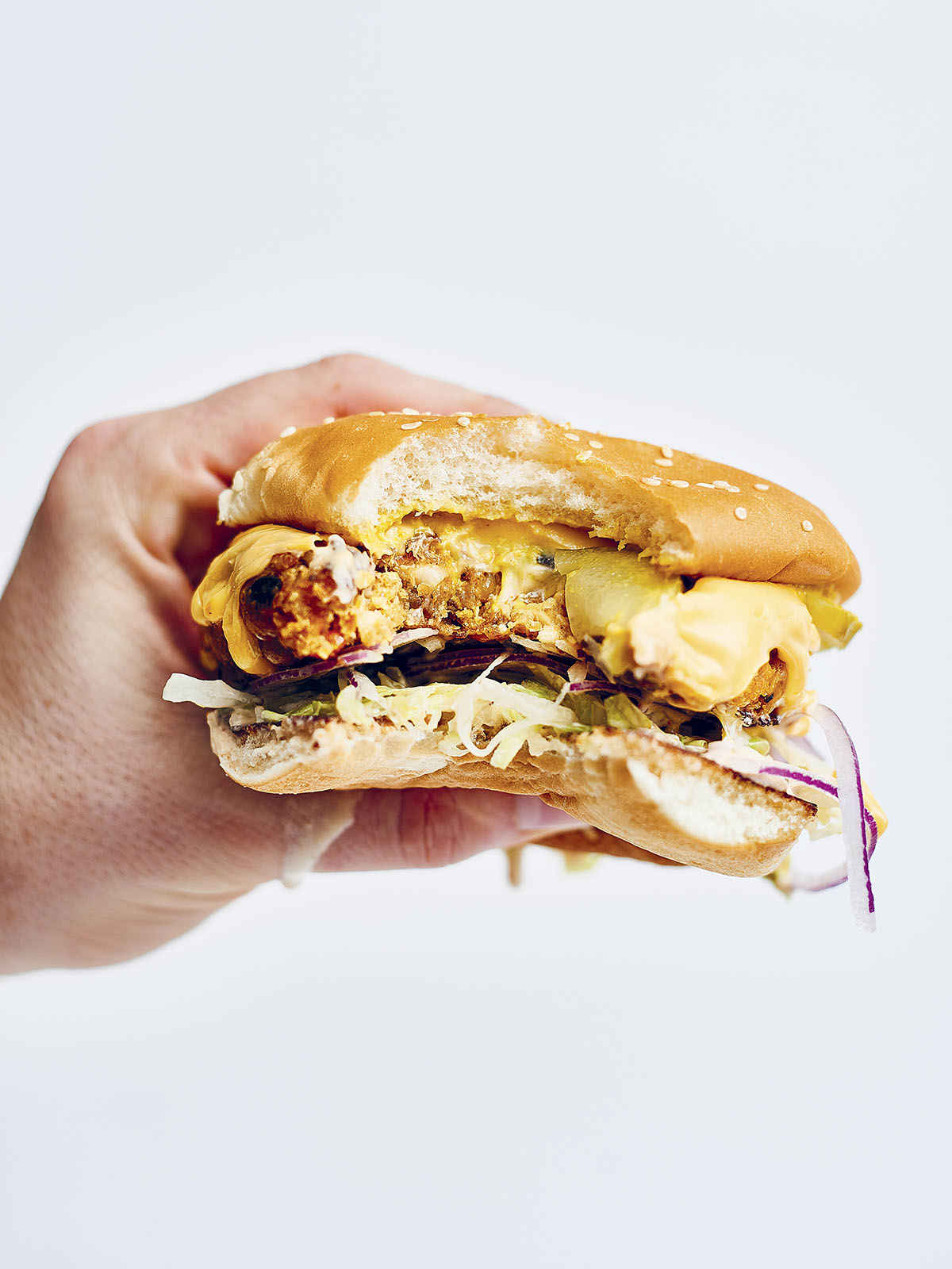 Super Grain and Veggie Burgers