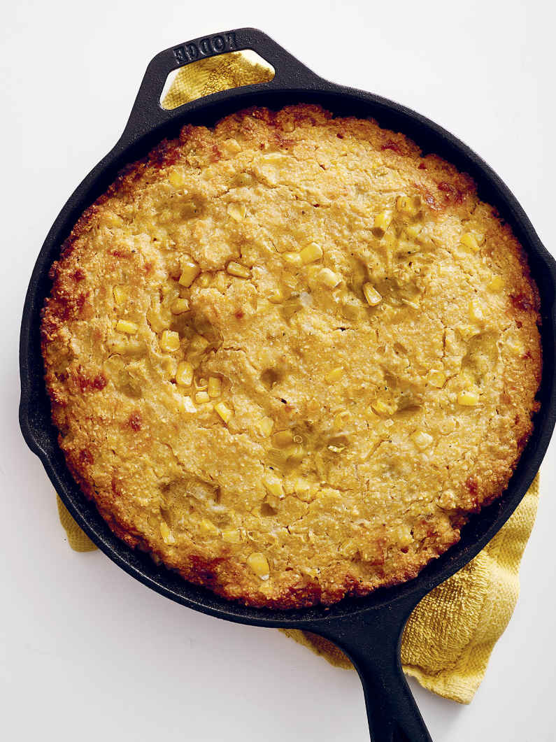 Tender, Slightly Sweet Corn Bread