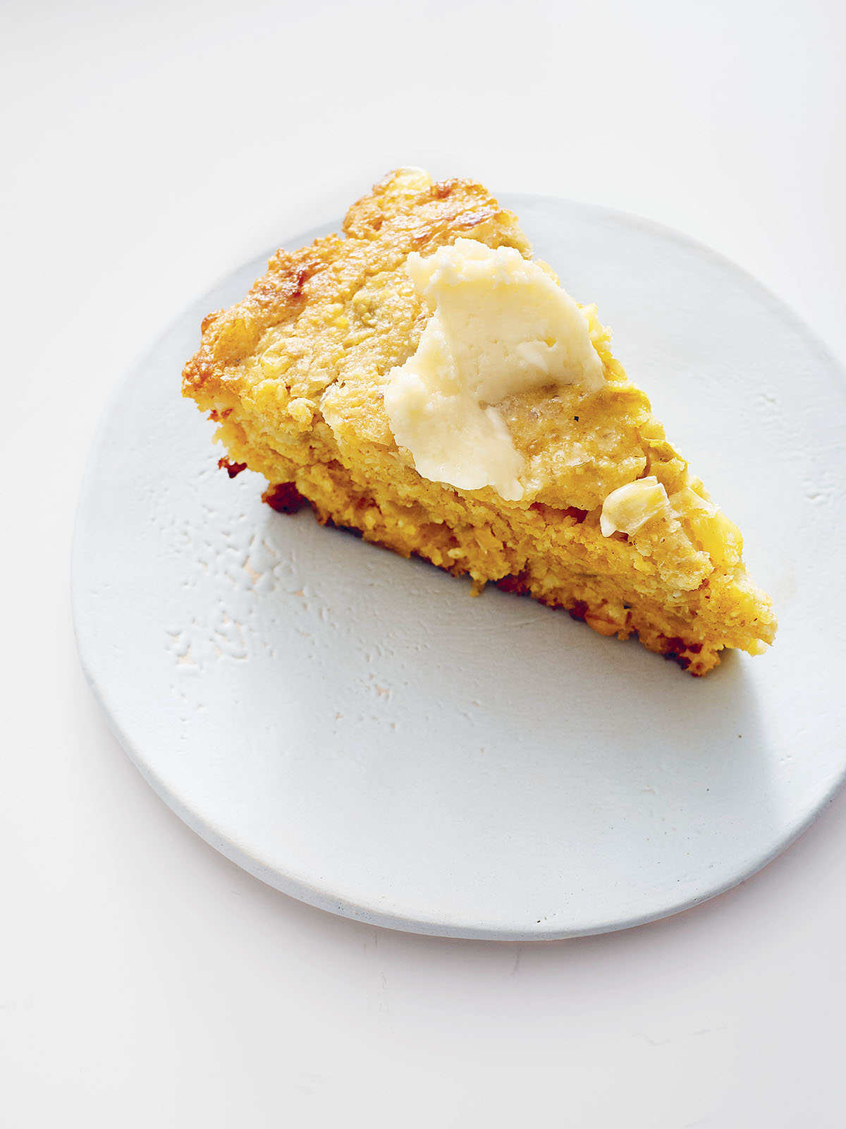 Tender, Slightly Sweet Corn Bread