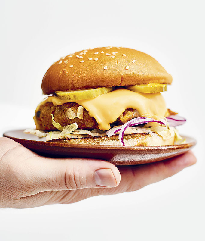 Super Grain and Veggie Burgers