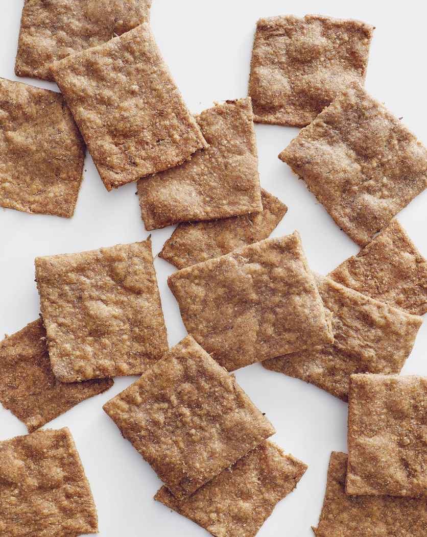 Rye Caraway Crackers