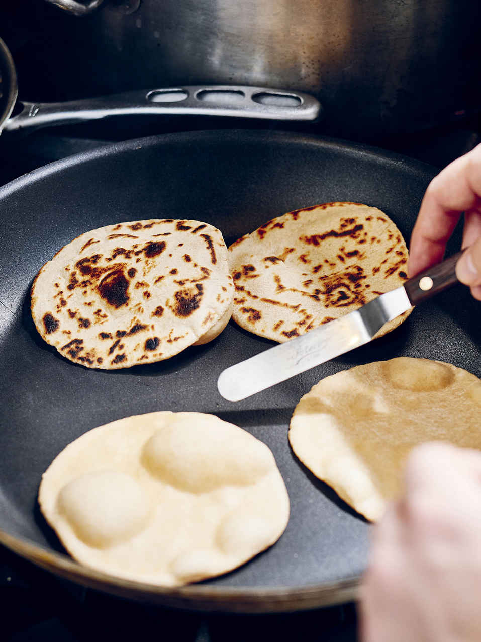 Tender, Flaky Whole Wheat Flour Tortillas