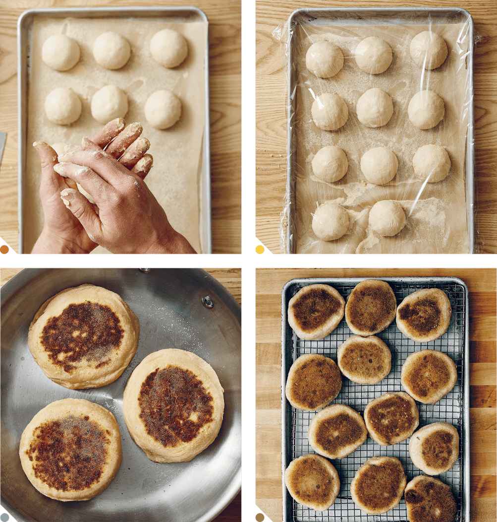 Whole Wheat English Muffins