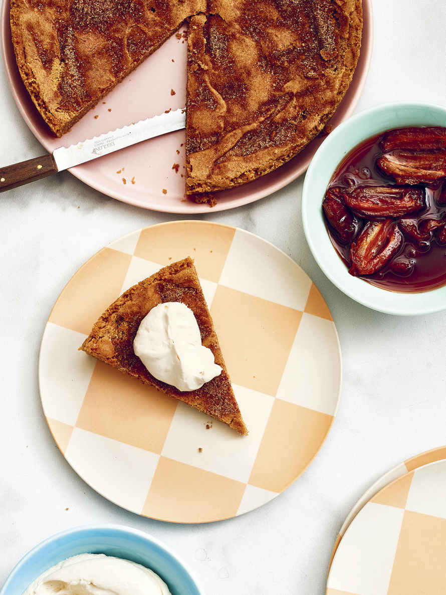 Farro, Brown Butter, and Honey Cake