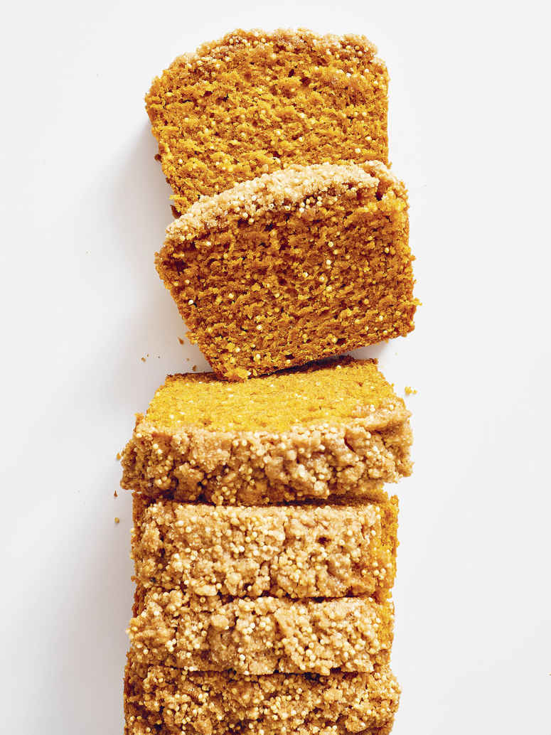 Roasted Butternut Squash Maple Millet Bread