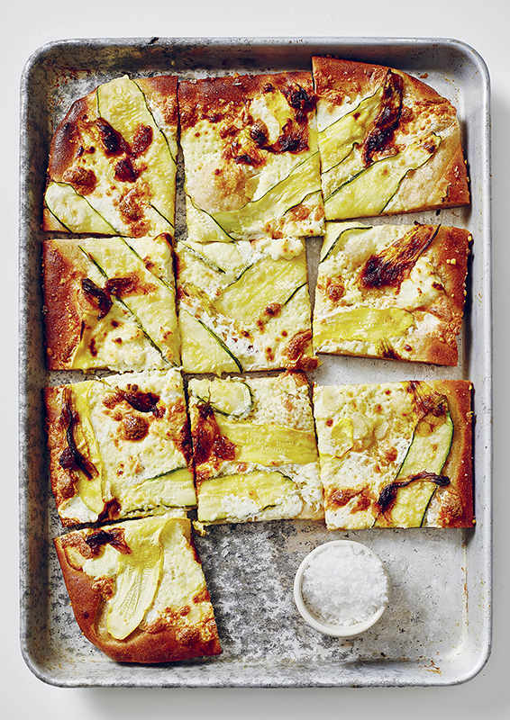 Summer Squash Pizza